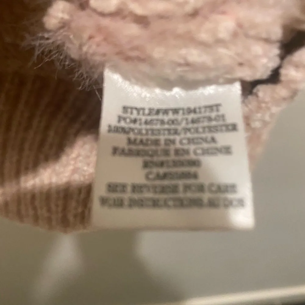 Others follow pink long sleeve sweater with texture - Image 6