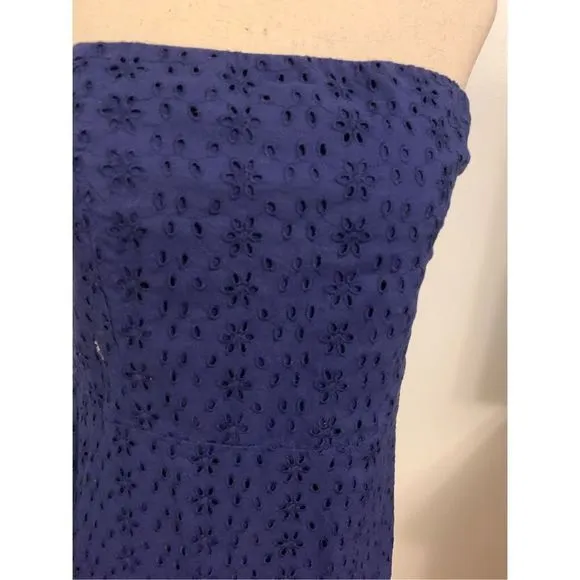 Old Navy ￼ strapless blue dress size 8 - Image 2