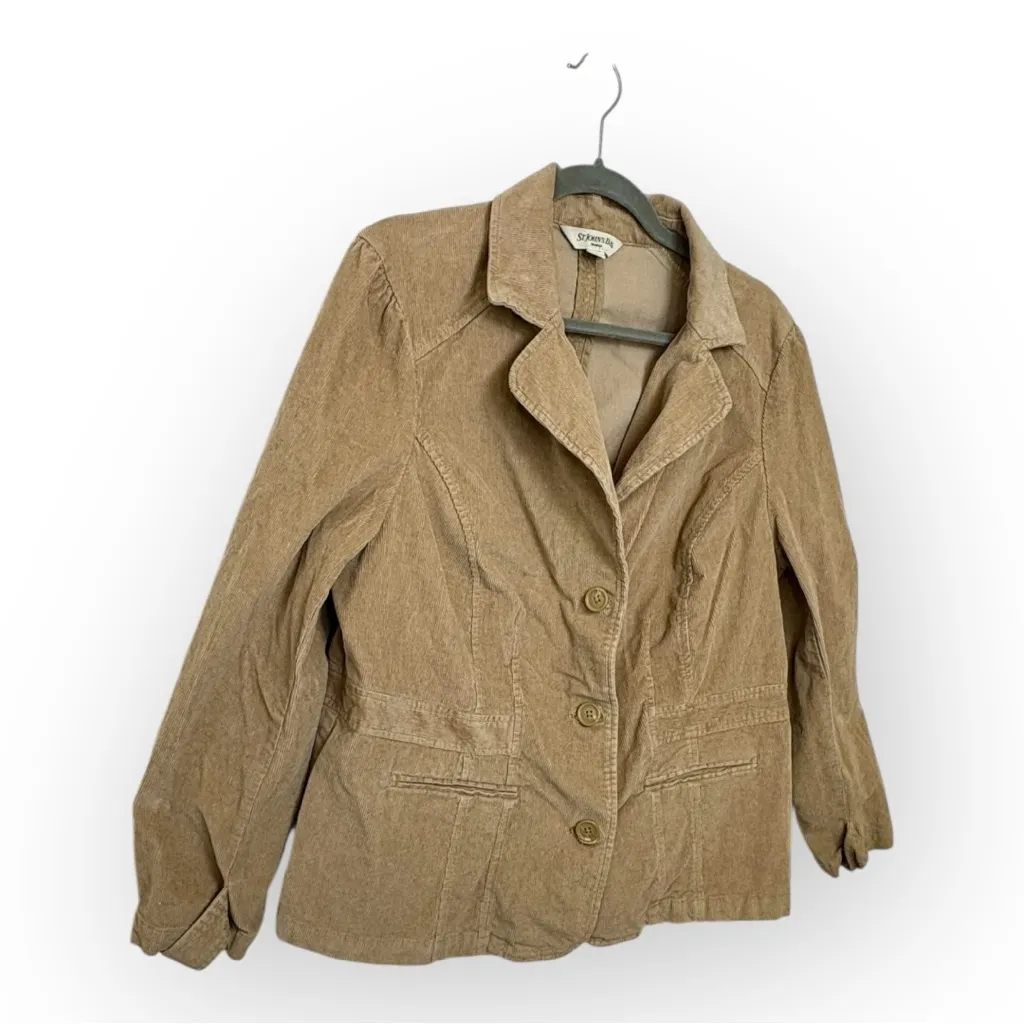 St. John's Bay Women's Beige Blazer - Image 2