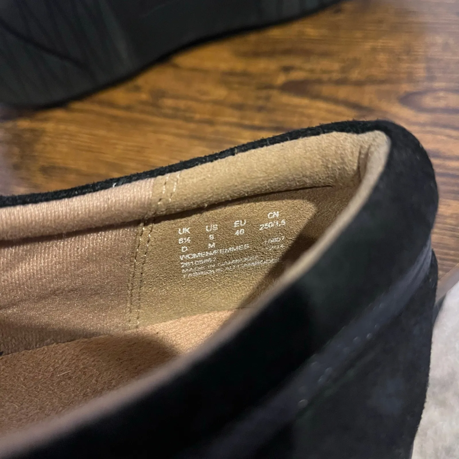 Clarks Shoes Black Leather Flats Evianna Crown Mary Jane Comfort Womens 9 - Image 7