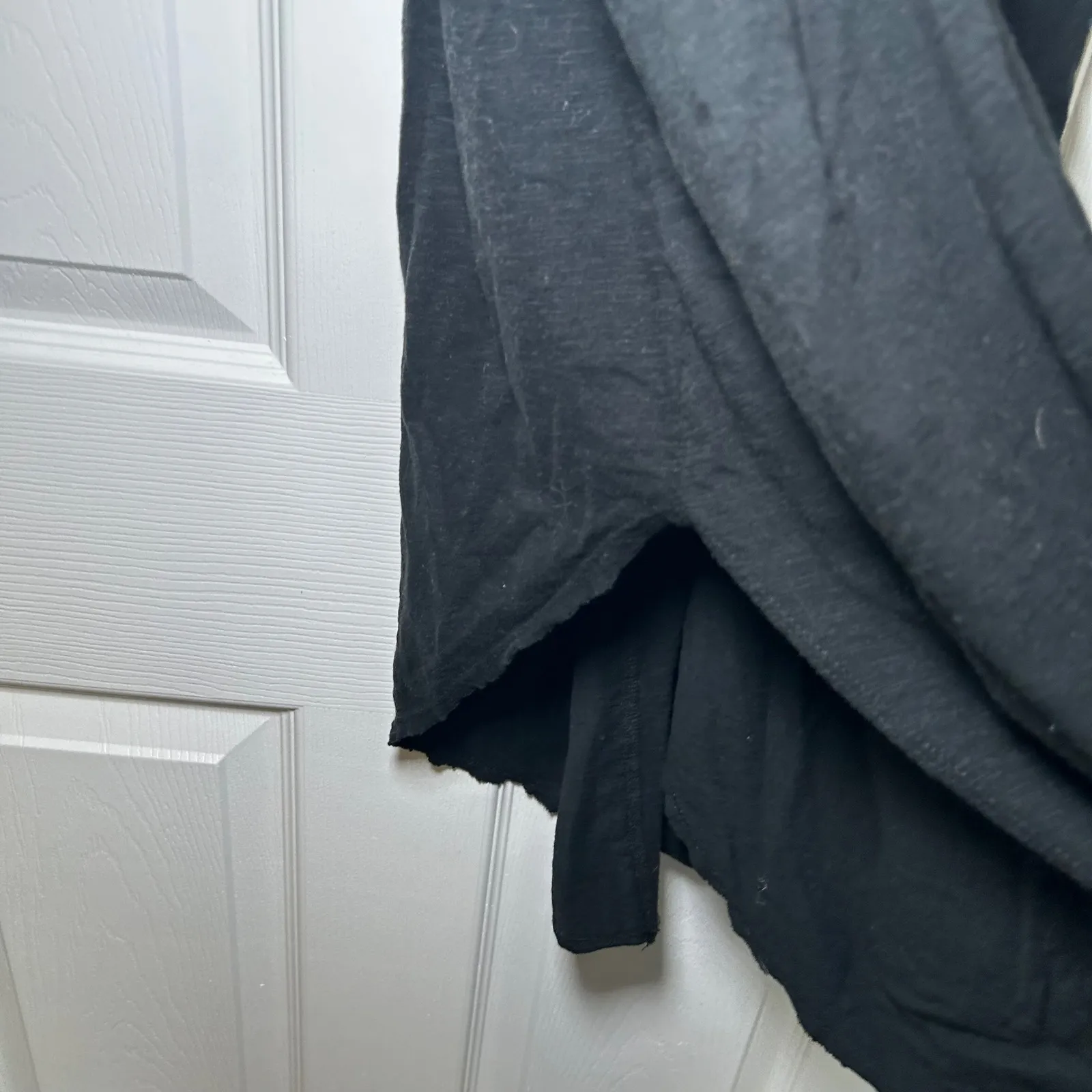 Z supply black maxi tank dress women's medium casual lounge minimal basic summer - Image 5