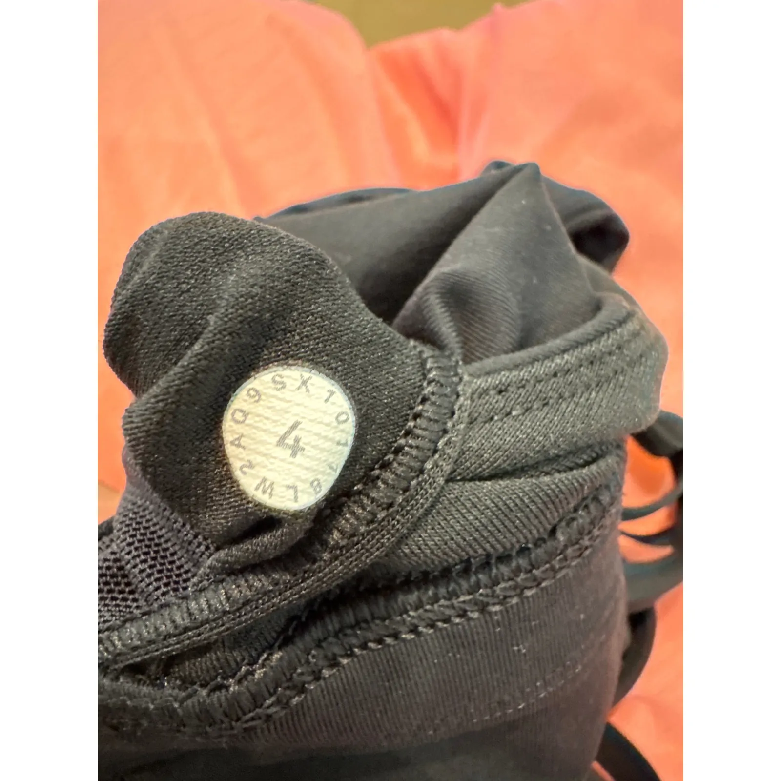 Lululemon Free To Be Moved Bra Size 4 Black Strappy Longline Luxtreme sport - Image 3