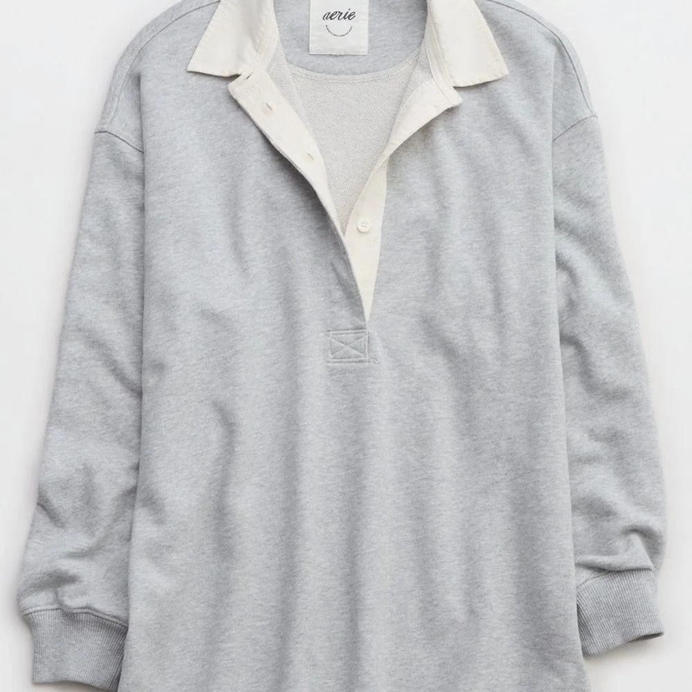 Aerie Prep Rally Rugby Sweatshirt - Image 6