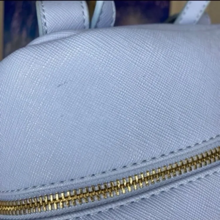 Disney Aristocats Marie floral embroidered periwinkle Loungefly & ears SET - Image 11