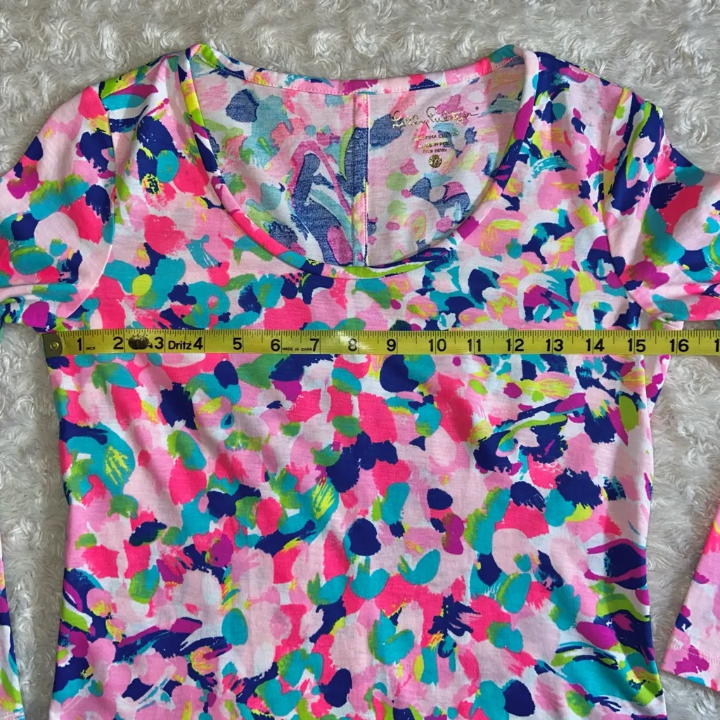 Lilly Pulitzer Beacon Dress Pina Colada Print 2017 XXS Sugartown - Image 7