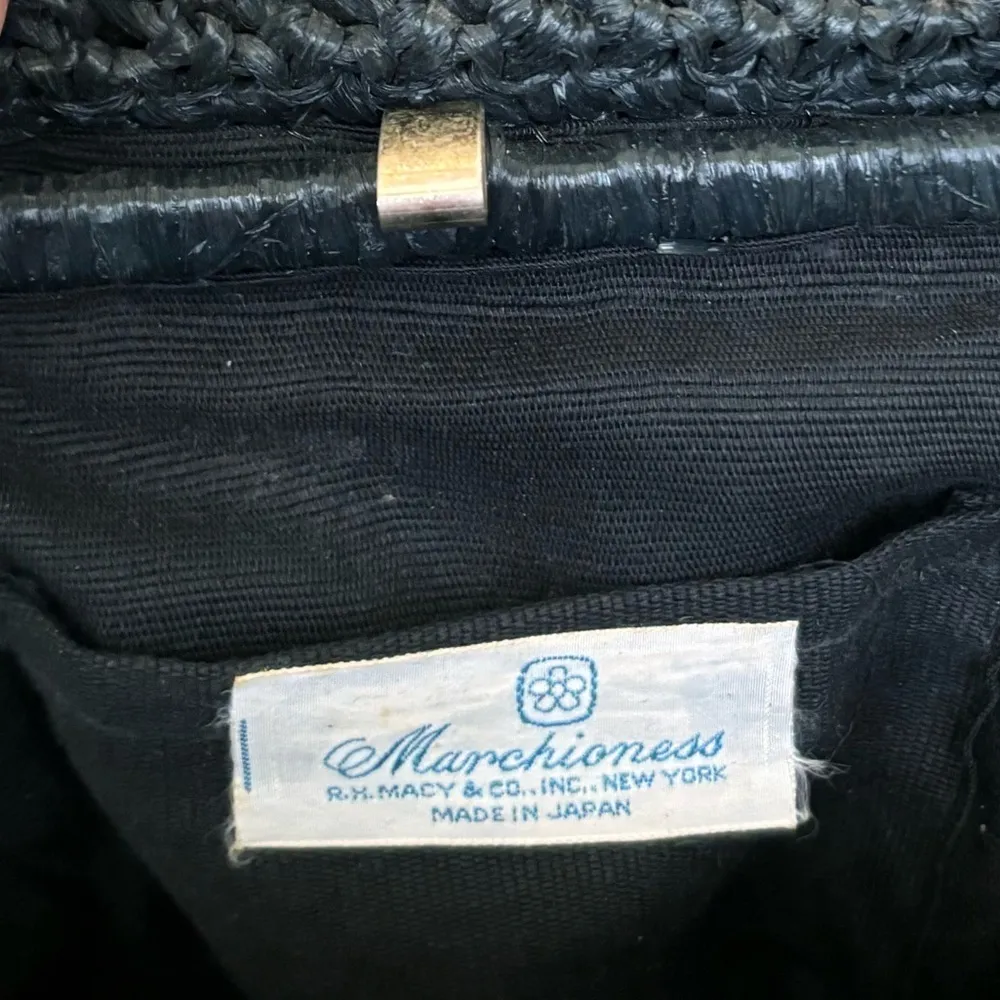Vintage purse Marchioness R.H.Macys & Co. Black - Image 2