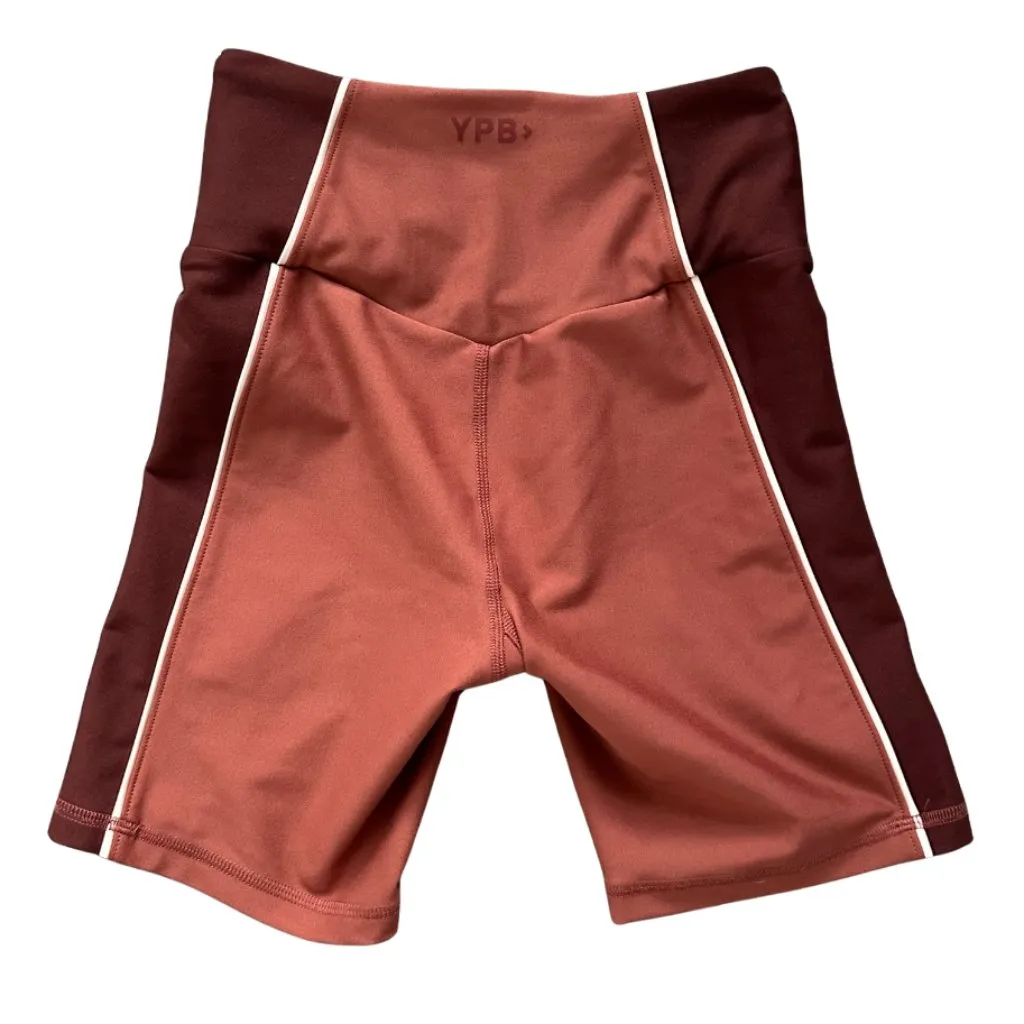 YPB Biker Shorts XS Brown - Image 3