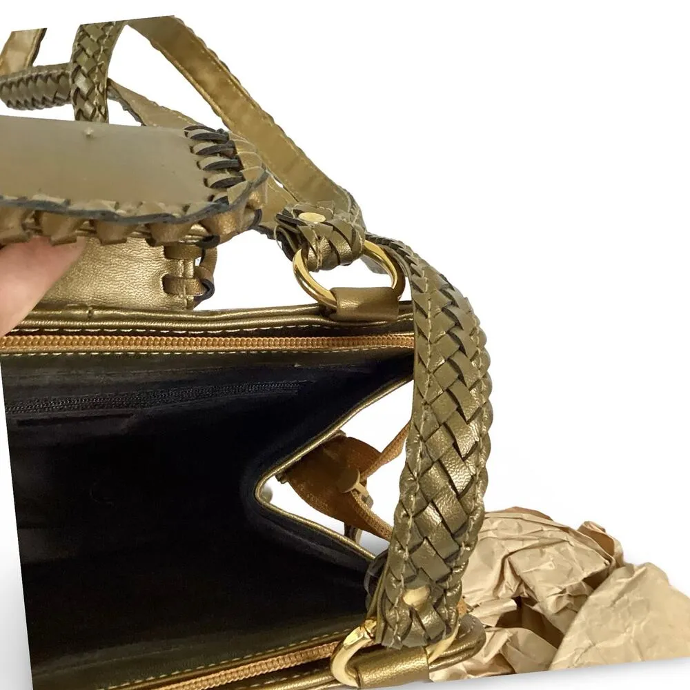 Vintage Another Y & S Original Bag Gold - Image 5