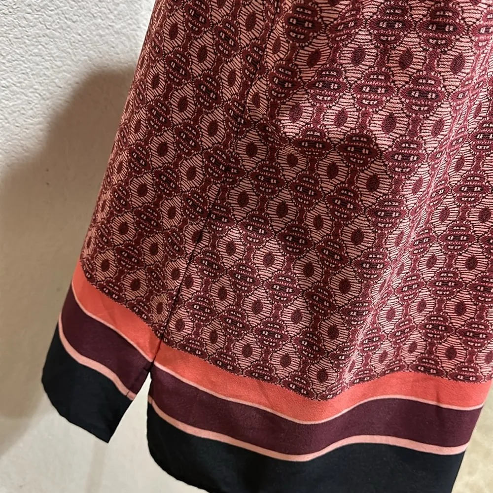 Van Heusen Print V-Neck Blouse - Image 4