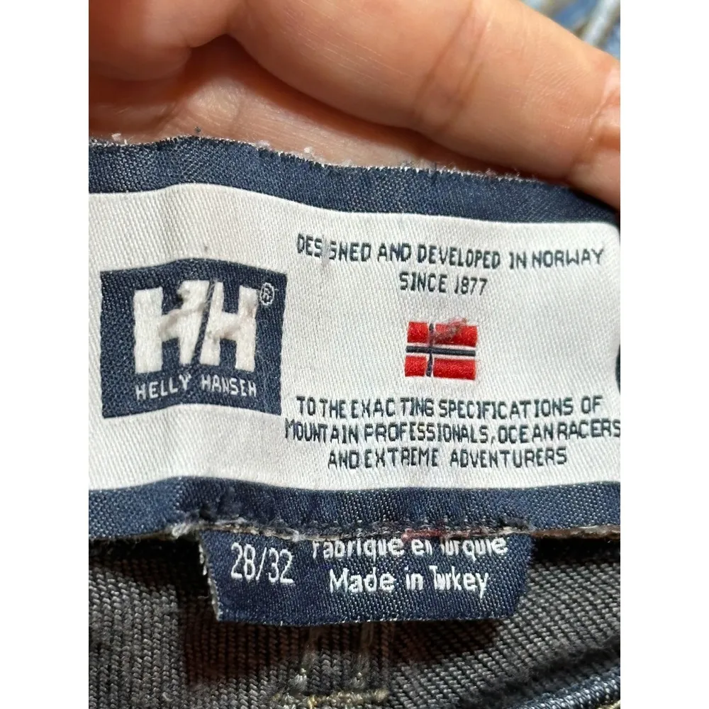 Helly Hansen Denim Jeans Straight Leg Dark Wash Casual Women's 28/32 - Image 3