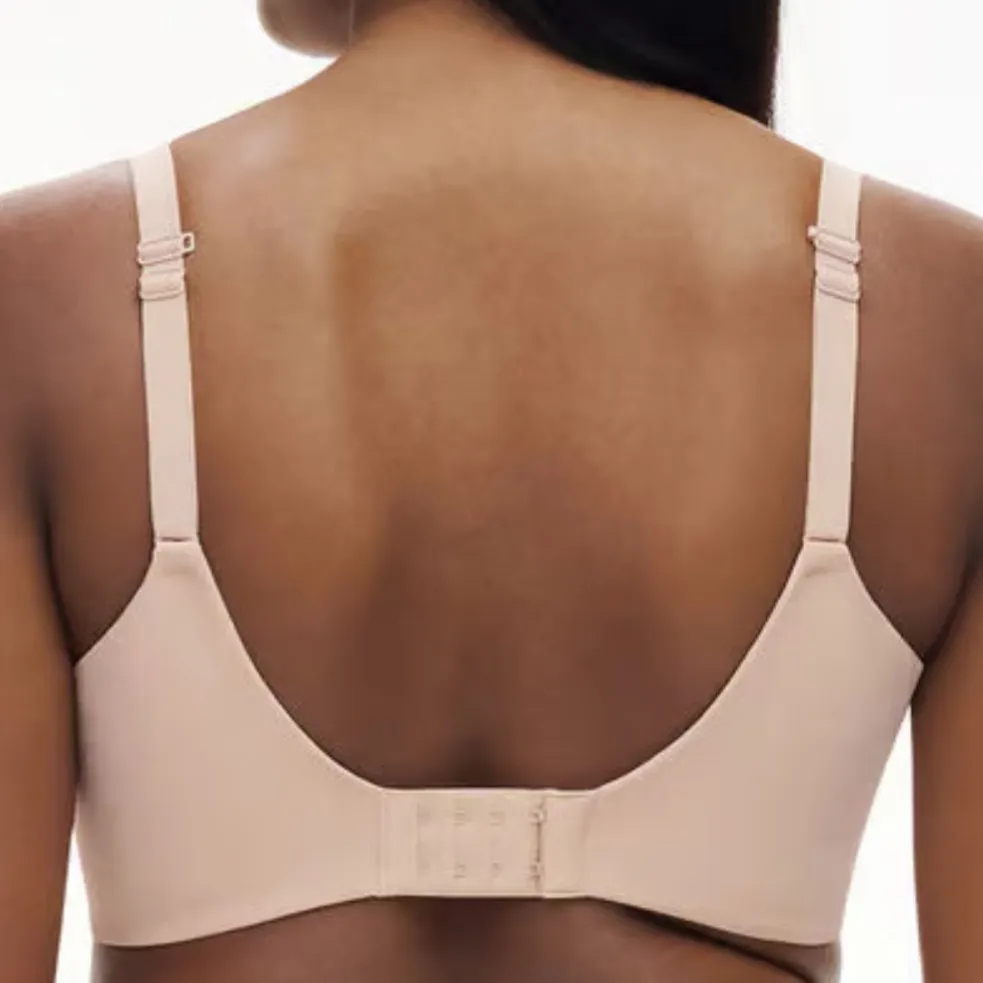 Chantelle Comfort Chic Full Coverage Memory Foam T-Shirt Bra, Rose, 32F, NWT - Image 3