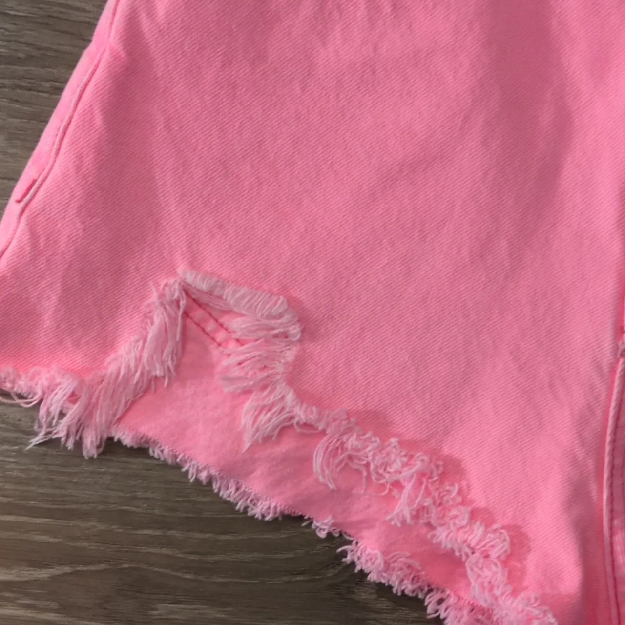 BDG A-line Fringe Hot Pink Shorts Size 27 - Image 2