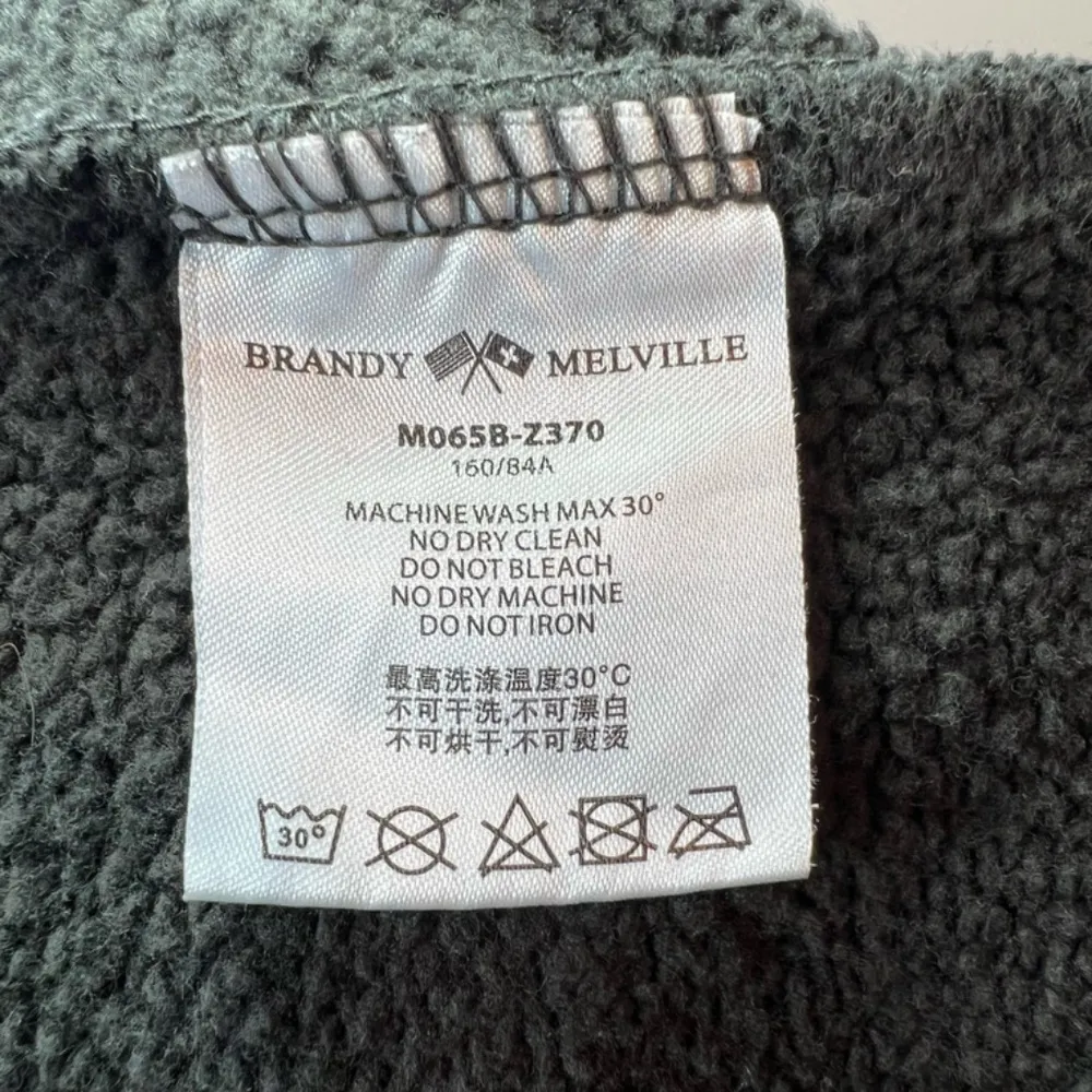 Brandy Melville Women’s Hilary Yoga Pants Black 100% Cotton Fleece Tie  One Size - Image 13