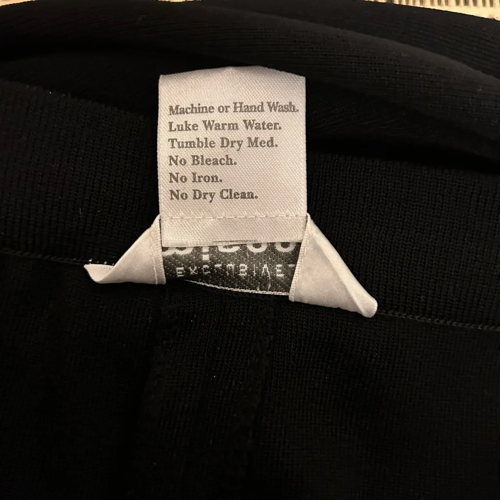 Exclusively MISOOK Womens‎ Black Pull On Straight Leg Pants Size Large - Image 3