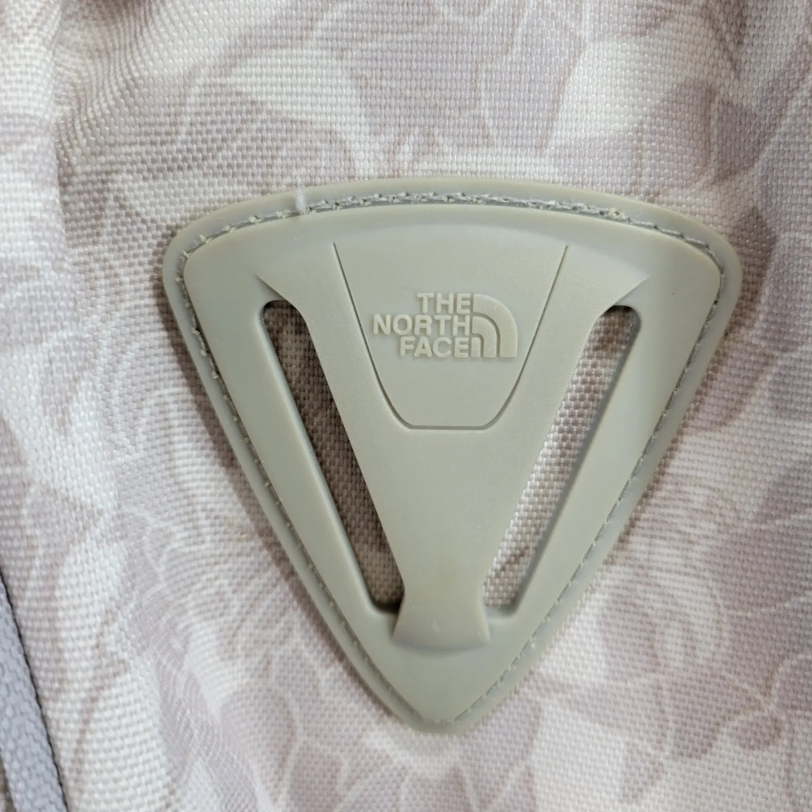 The North Face Wasatch Laptop Backpack Floral Print Beige Grey Daypack Hiking - Image 12