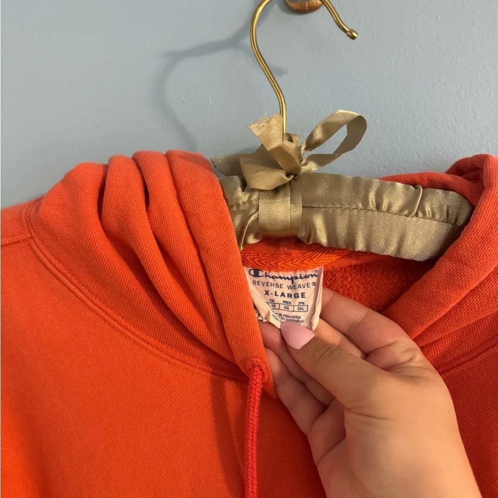 champion thick reverse weave hoodie sweatshirt size XL - Image 4