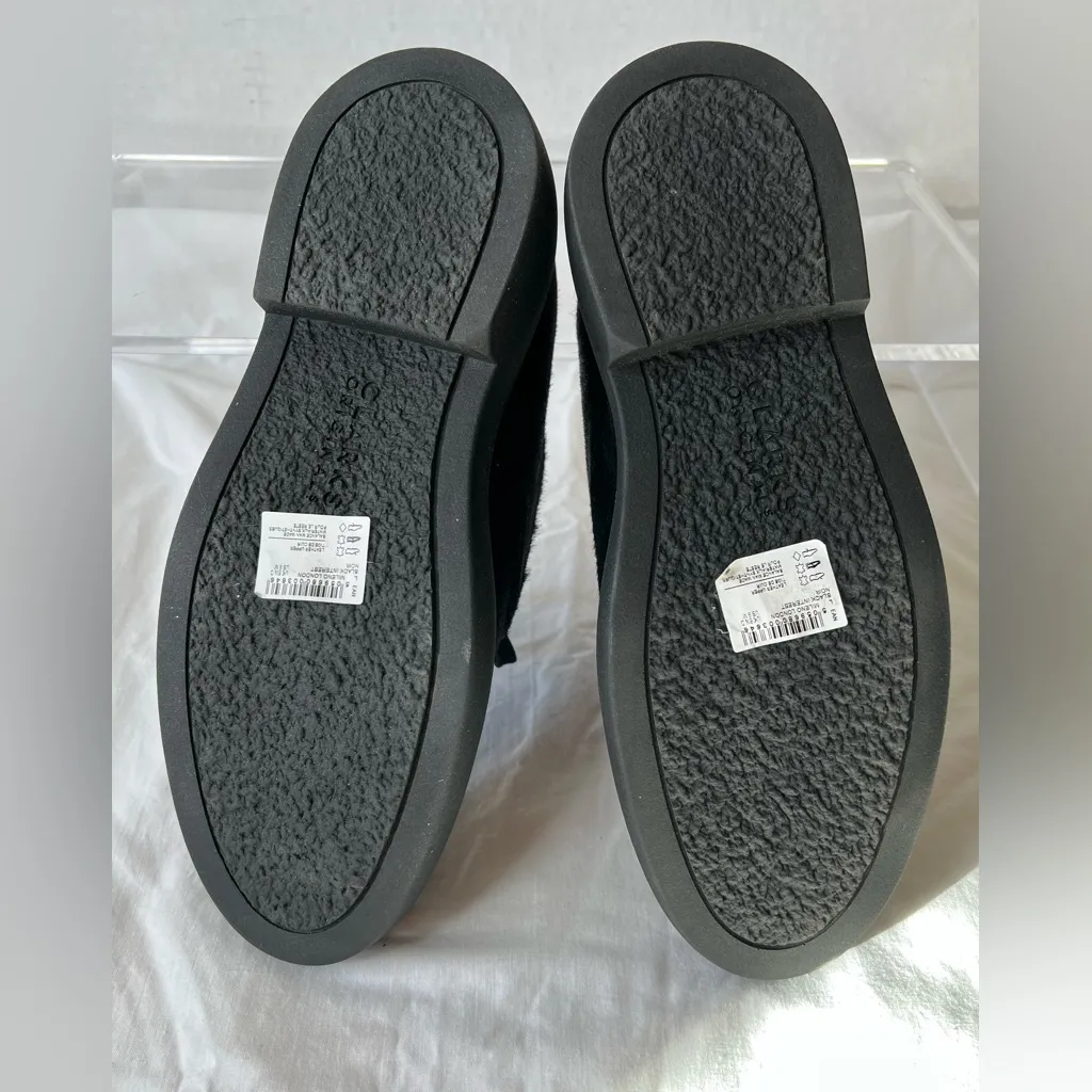 Clark’s Original Black Pony Hair Mileno London Derby shoes, Women’s US 9, NWTs - Image 5