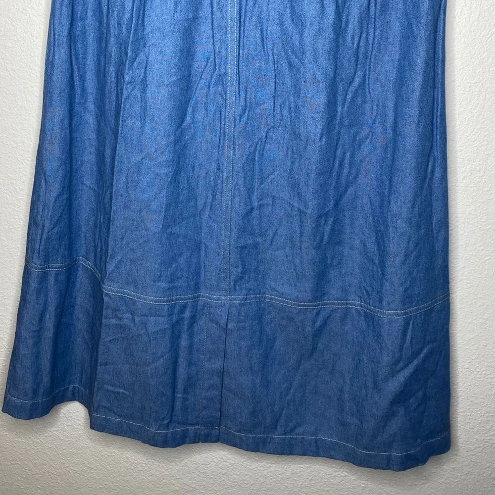 Vintage‎ Koret Two Piece Skirt Set Blue Size M - Image 10