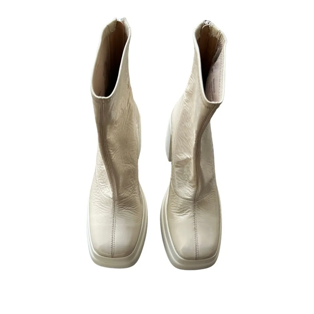 Free People - Double Stack Platform Bootie Sz39 1/2 - Image 3