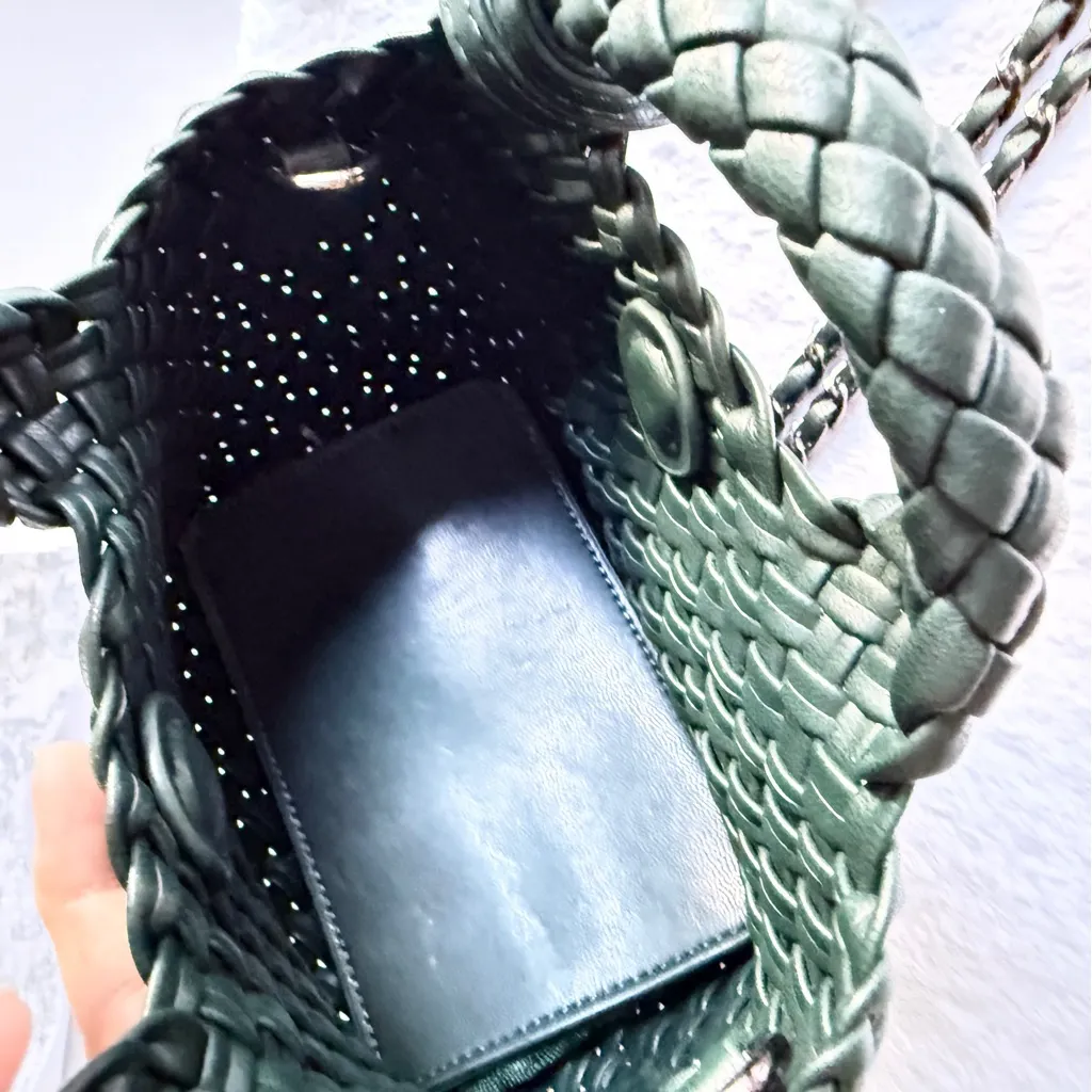 Braided Clutch with Coin Purse - Image 4