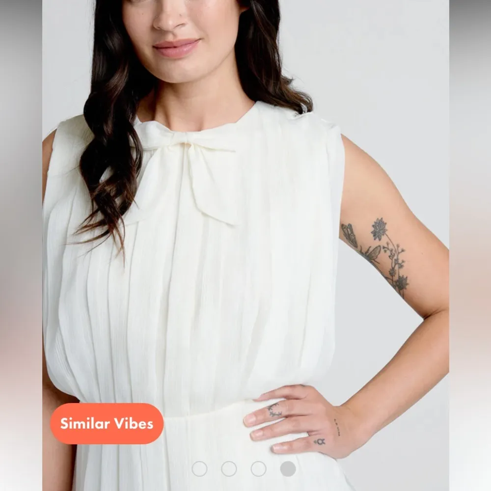 ModCloth The Pleat-est Things Mini Dress | Size Small - Image 4