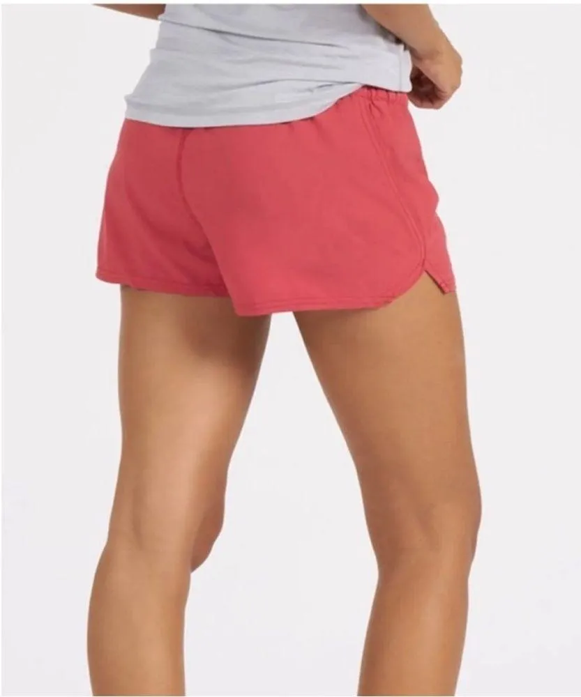 Vuori Clementine Shorts in Sierra Red Coral - Image 8