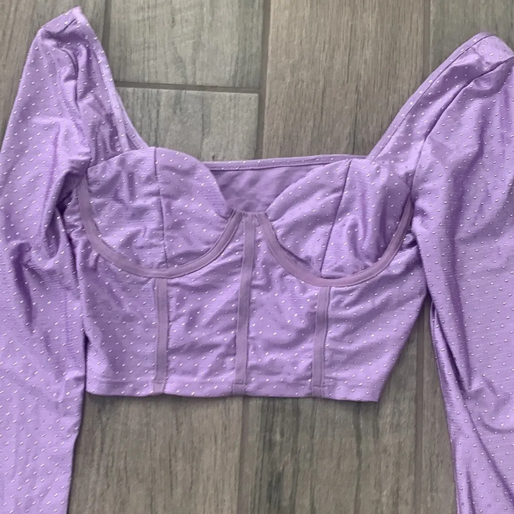 Shein purple corset style top - Image 2