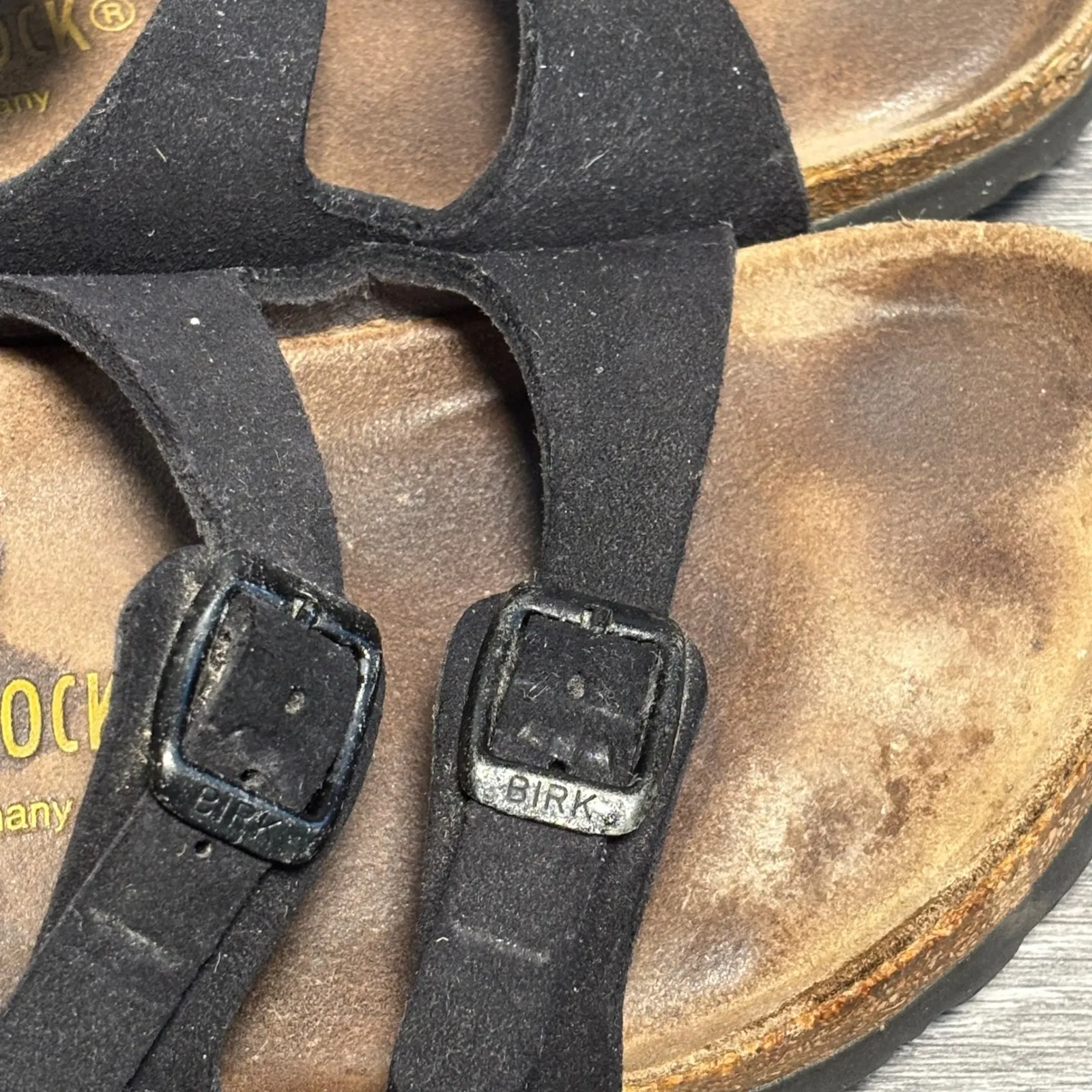 Birkenstock Women's Florida Black Soft Footbed Sandal EU40 Womens 9 Mens 7 - Image 11