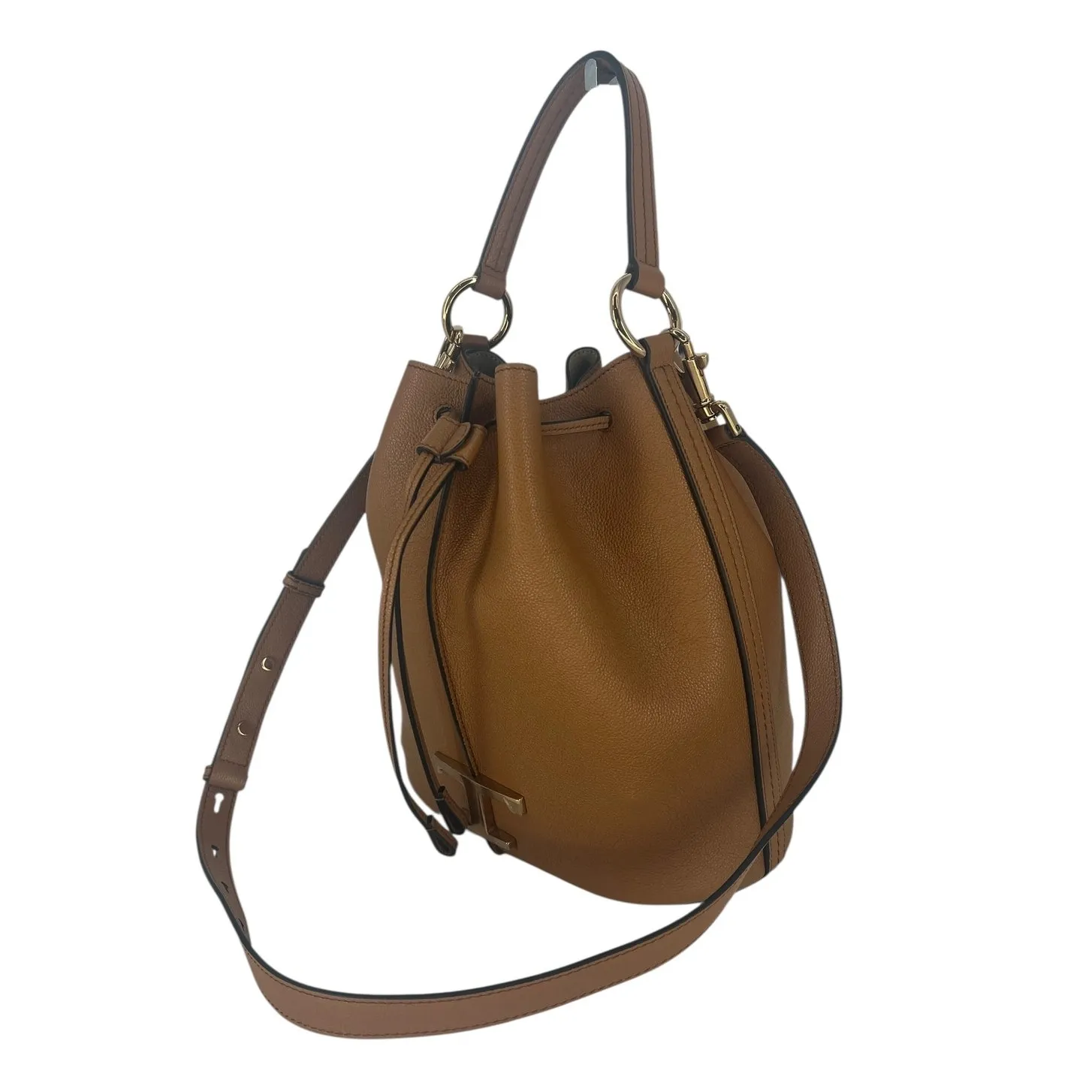Tod's Timeless Small Leather Bucket Bag - Image 6