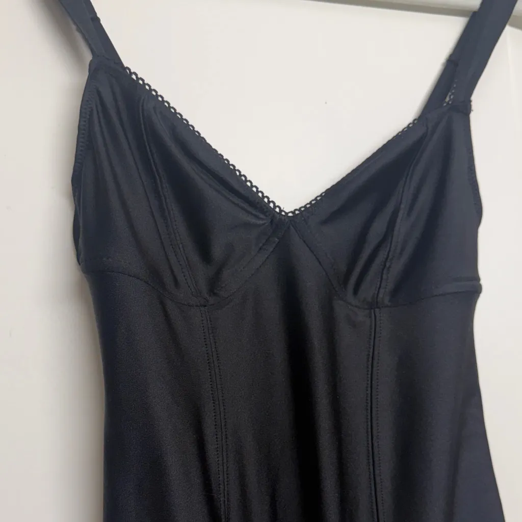 Urban Outfitters Black Corset Structured Bodysuit - Image 3