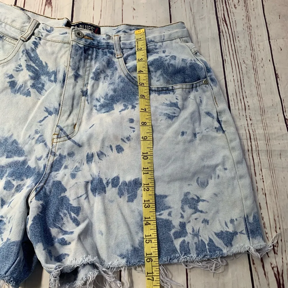 Vintage LA Blues high waist size 10 12 jean shorts - Image 6