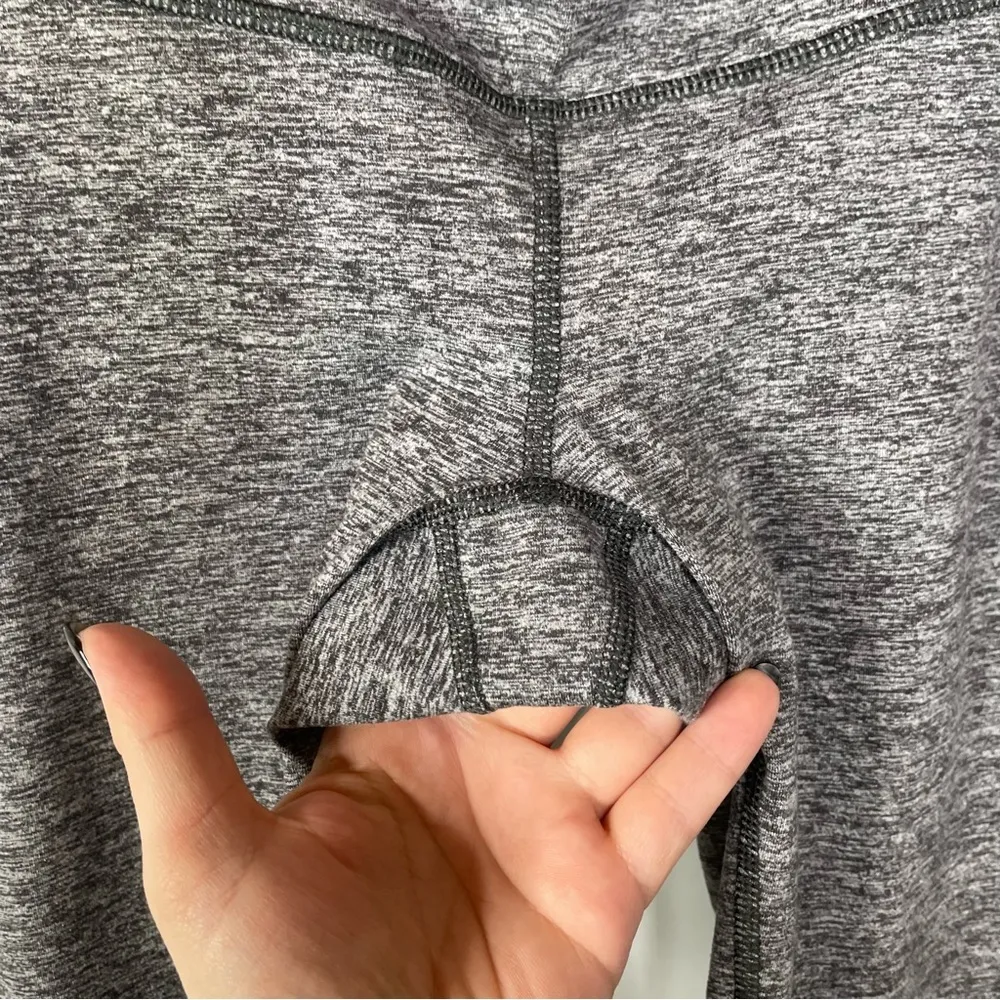 Patagonia Dark Heather Gray Capri Leggings Xsmall - Image 5