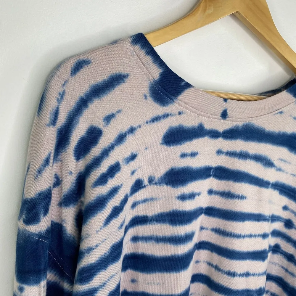 Rails Ramona Indigo White Blue Tie Dye Pullover Sweatshirt Women's Size XX-Large - Image 4