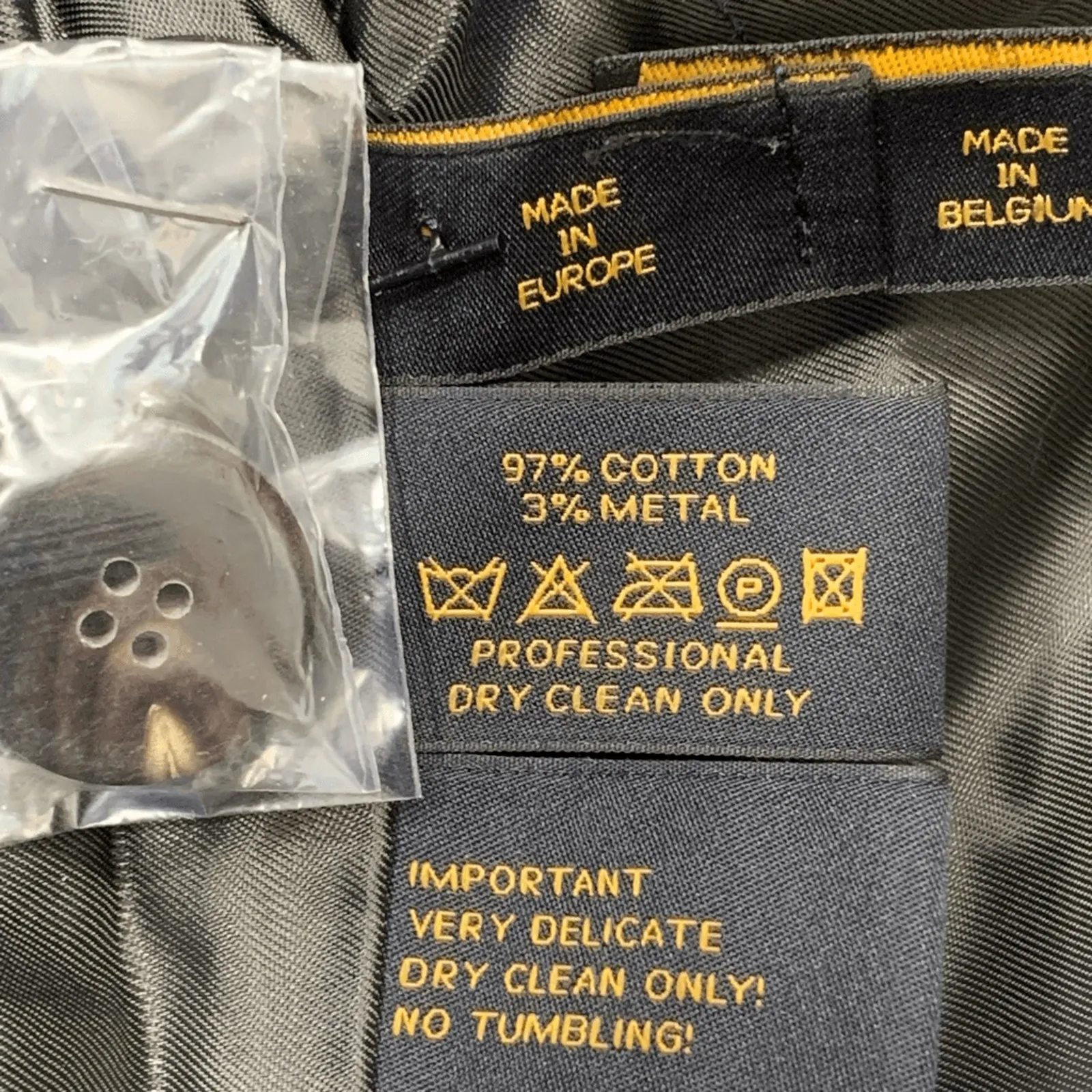 Pauw Amsterdam Brown Suede Finish Tailored Jacket Minimalist Luxury XS Classic Size 2 - Image 8