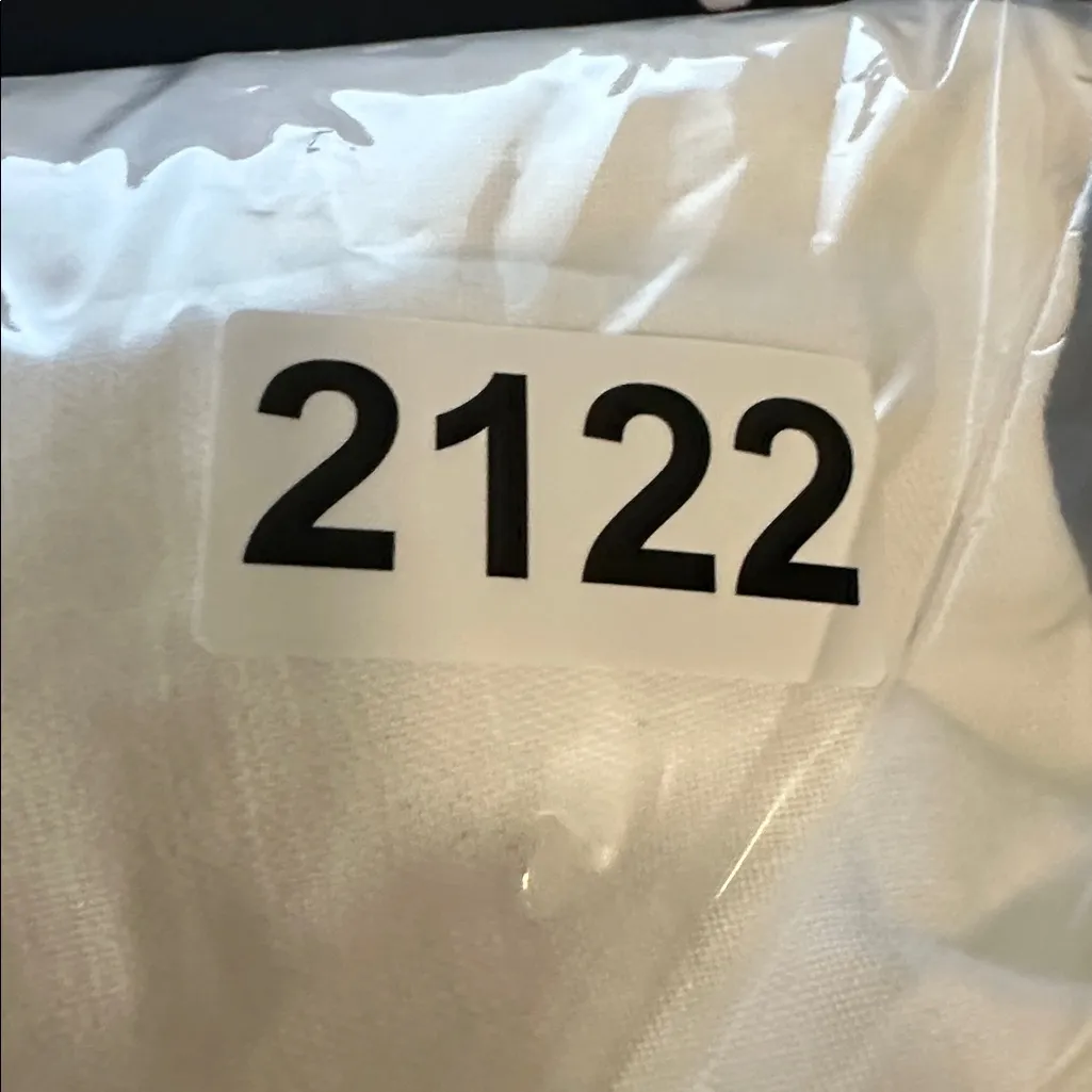 LUNYA Woven Linen Tapered‎ Pant in Sincere White Size Large - Image 10