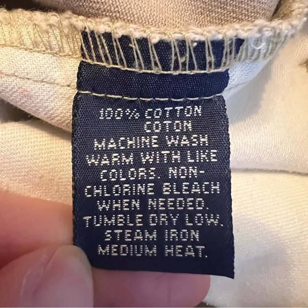 Ralph Lauren Sport Khaki Capris Women’s 6 Pony Logo Casual Office‎ Work Travel - Image 6