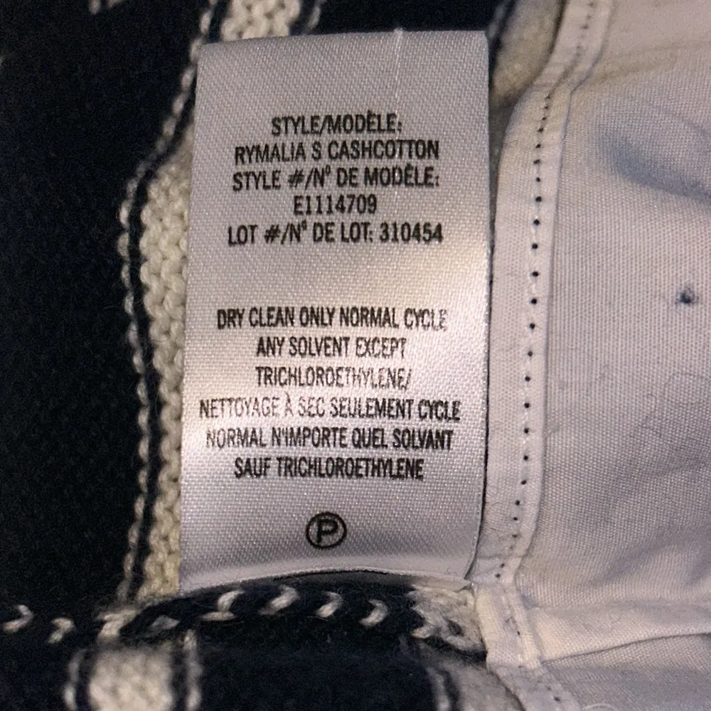 Theory Womens Layered Sweater Shirttail Top Rymalia Cashcotton Nautical Stripe M - Image 6