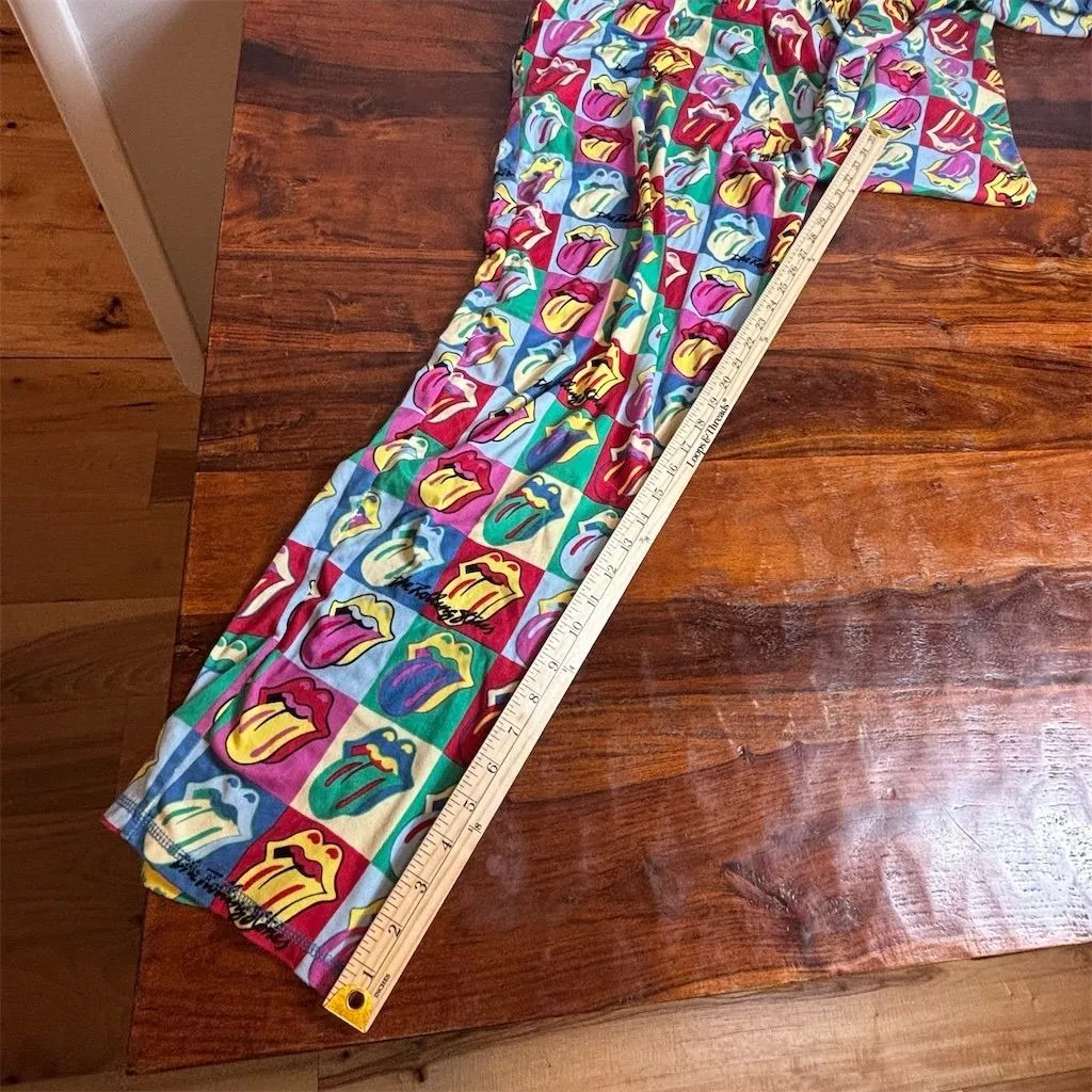 Rolling Stones Men's Graphic Pajama Pants Multicolor Size L - Image 6