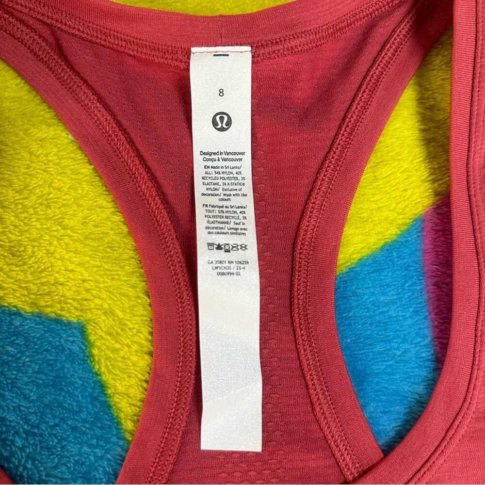 Lululemon Swiftly Tech Racerback Tank Top 2.0 Size 8 - Image 12