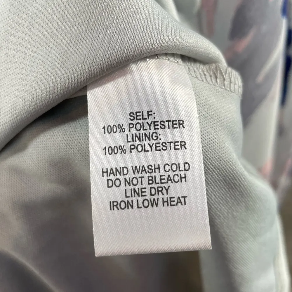 NWT Lulus All I‎ Need Floral Print Lace-Up Maxi Dress in Grey Size Extra Small - Image 10