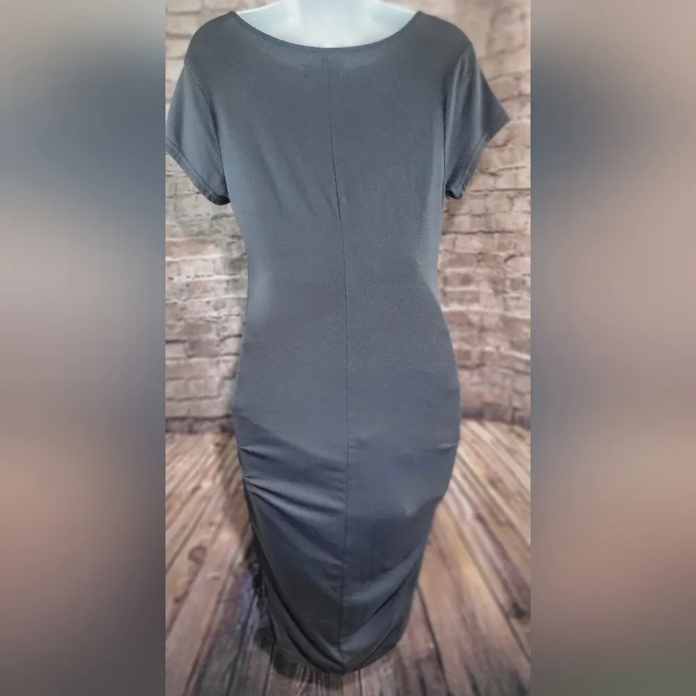 5/$25 Old Navy maternity midi dress size small - Image 3
