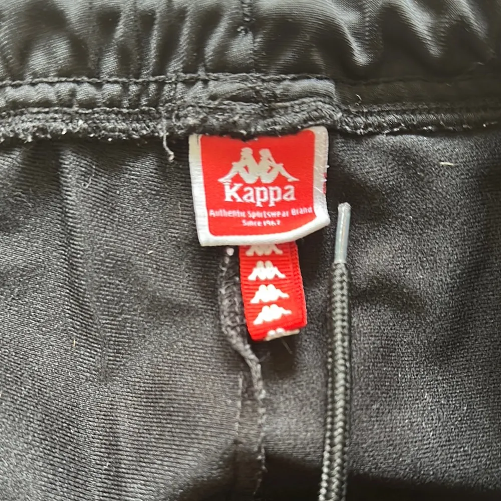 Vintage Kappa Black Track Pants - Image 3