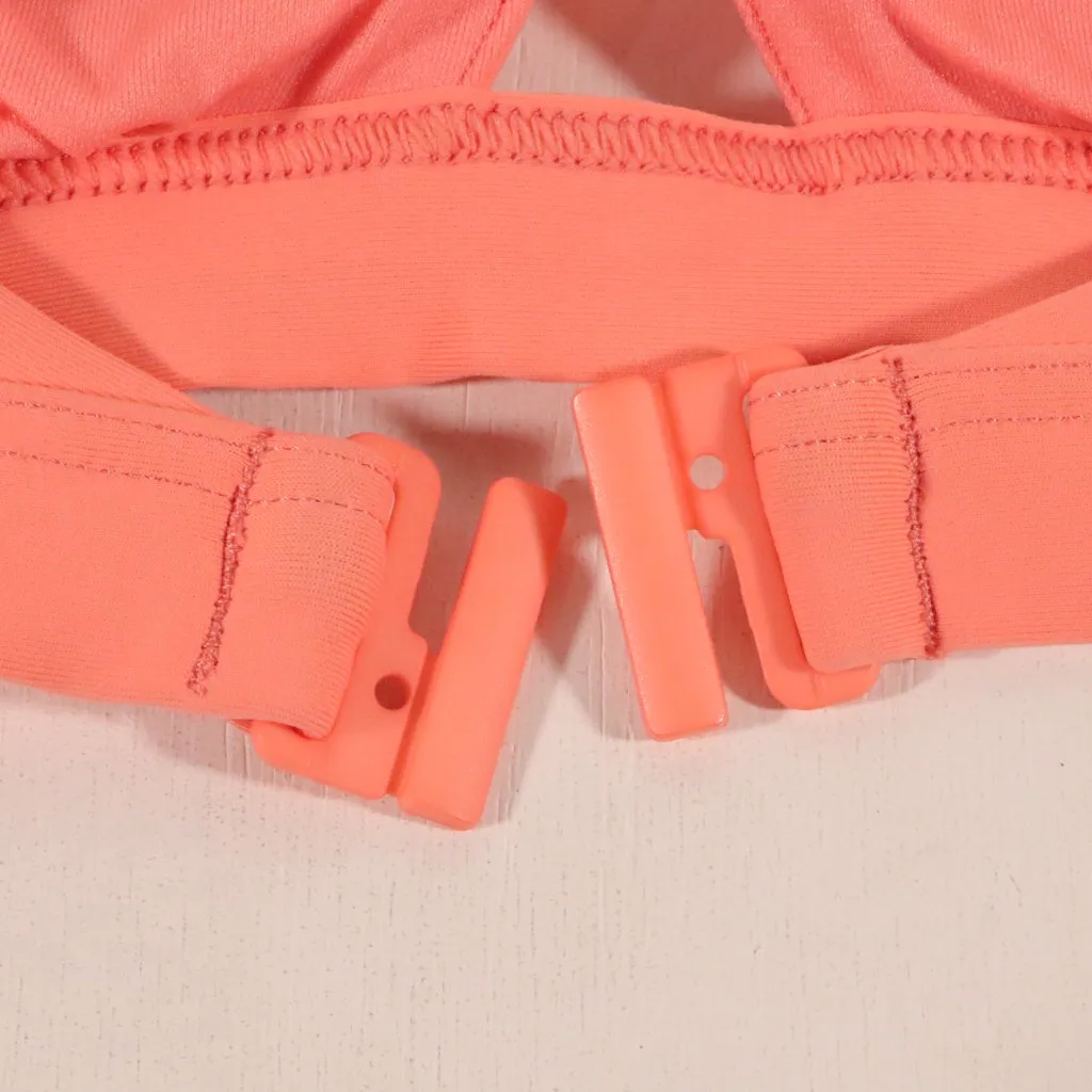 NWT Seafolly Active Hybrid Bralette in Peach - Image 11