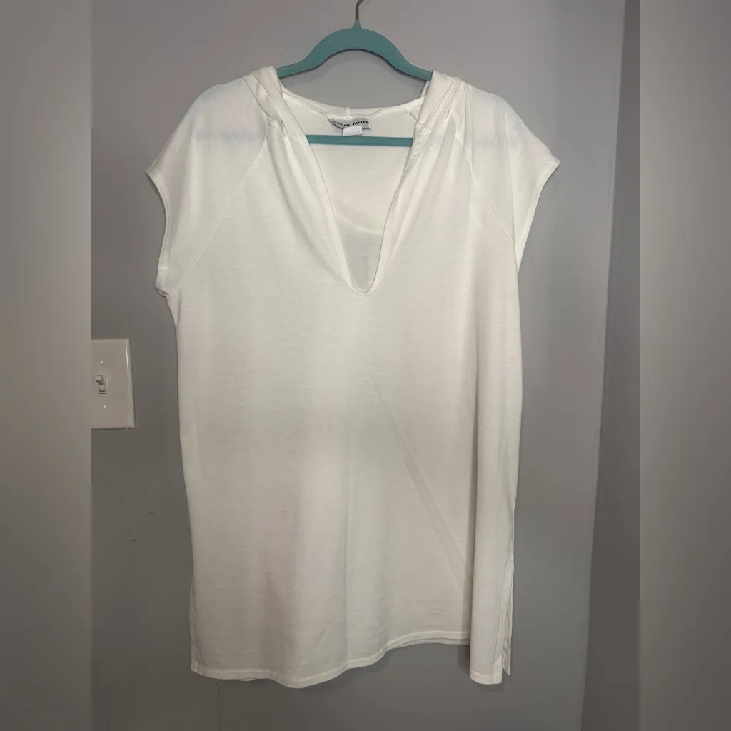 Jordan Taylor White V-Neck Swim Cover-Up - Image 2