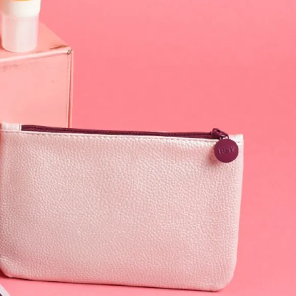 Ipsy  Pink Glam Cosmetic Bag - Image 8