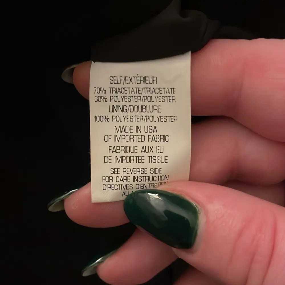 Theory Sleeveless Peplum Top Women's Medium Black - Image 11