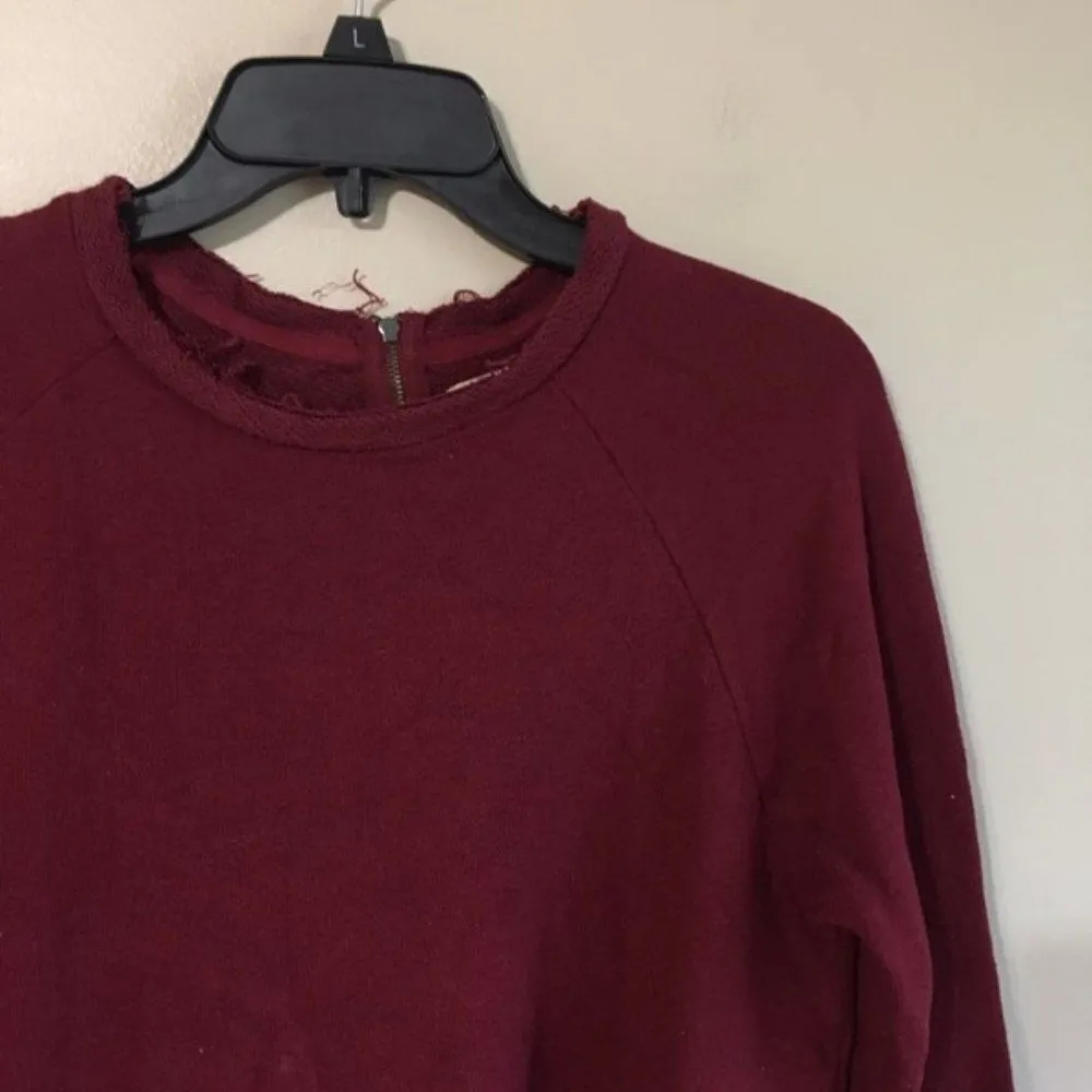 Cooperative Coperative small burgundy top - Image 3