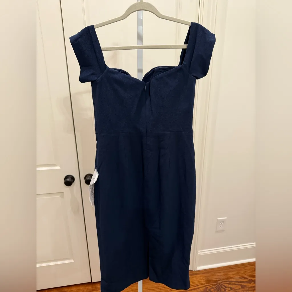 NWT Dress the Population Bailey Dress Midnight Blue Navy  Size M - Image 11