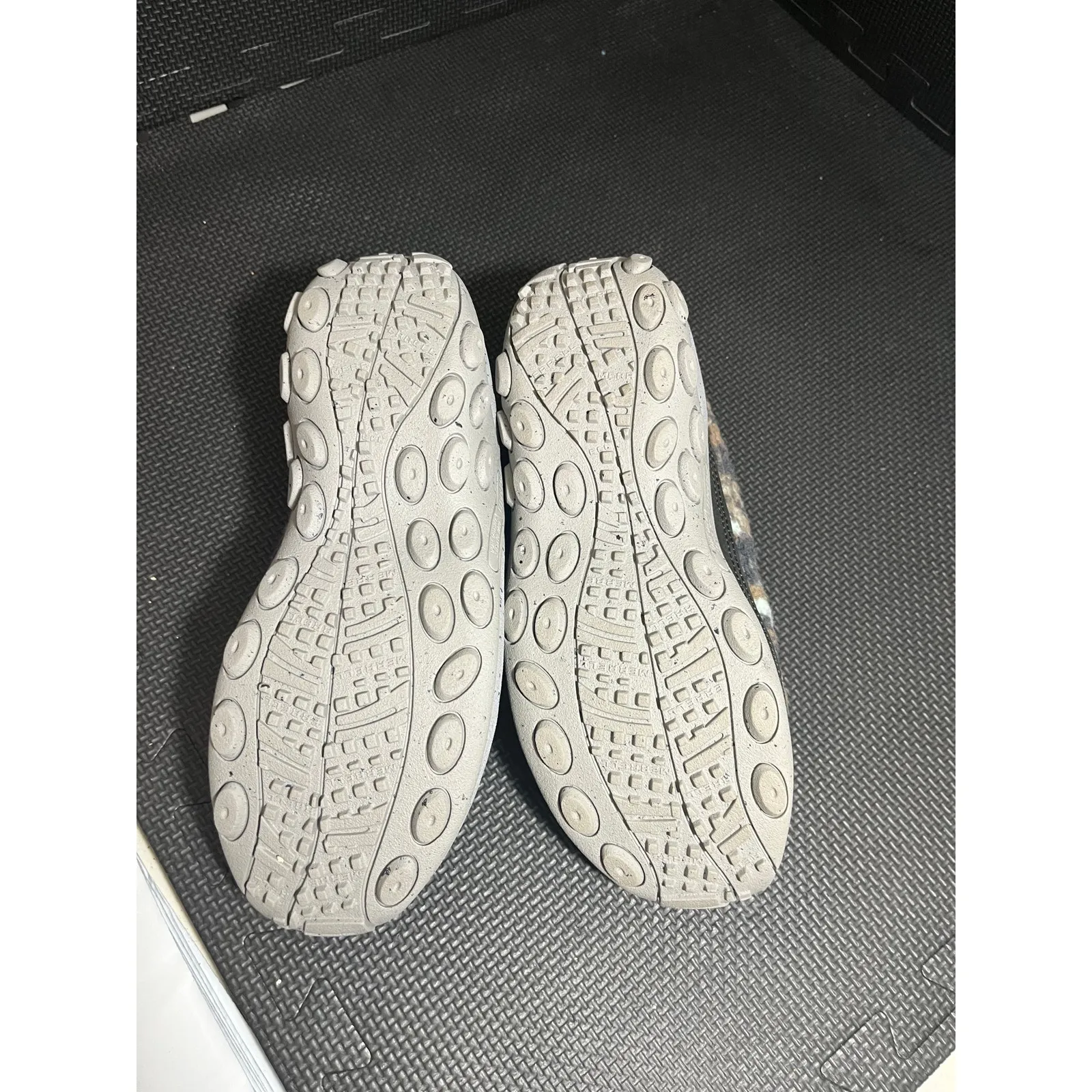 Merrell Womens Jungle Moc‎ Snug Beluga Multicolored Sherpa Slip On Shoes Size 9 - Image 7