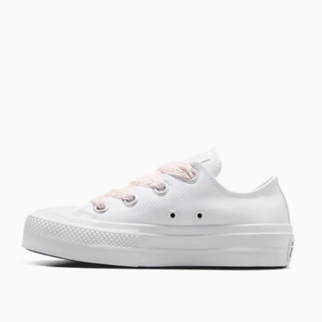 Chuck Taylor All Star Lift Platform Crochet Laces size 8 NEW - Image 3